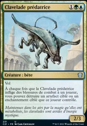 Clavelade prédatrice