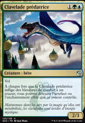 Clavelade prédatrice