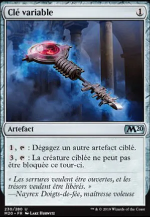 Clé variable