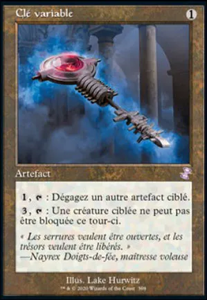 Clé variable
