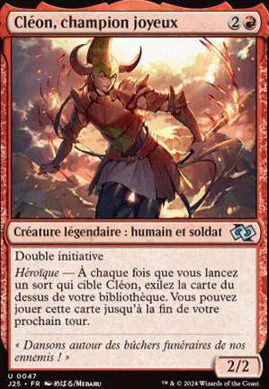 Cléon, champion joyeux