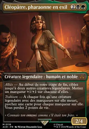 Cléopâtre, pharaonne en exil