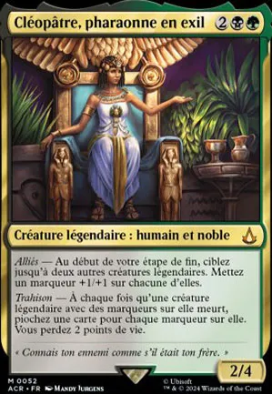 Cléopâtre, pharaonne en exil
