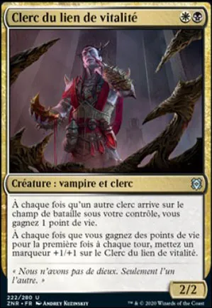 Clerc du lien de vitalité