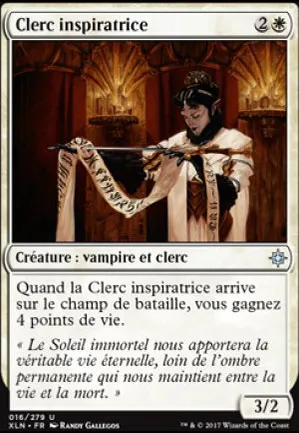 Clerc inspiratrice