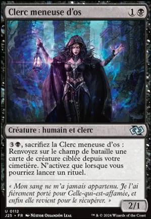 Clerc meneuse d'os