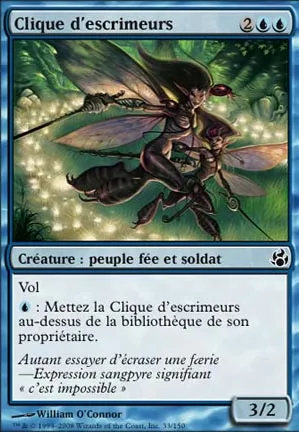 Clique d'escrimeurs