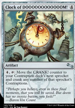 Clock of DOOOOOOOOOOOOM!