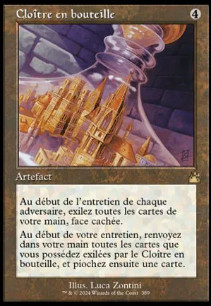 Cloître en bouteille