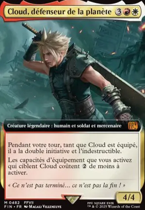 Cloud, défenseur de la planète