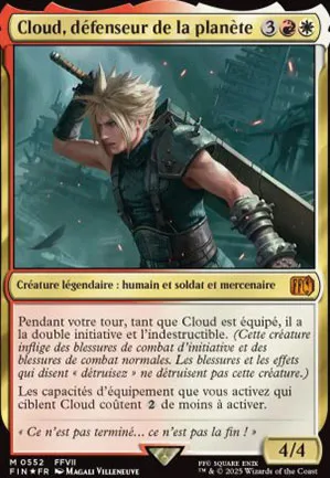 Cloud, défenseur de la planète