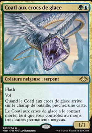 Coatl aux crocs de glace