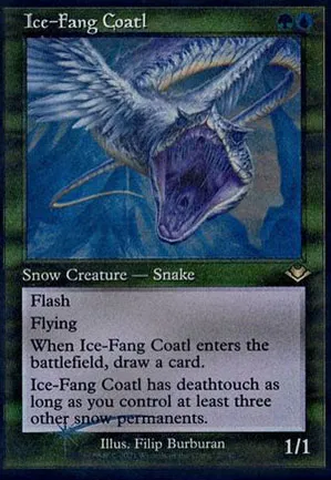 Coatl aux crocs de glace