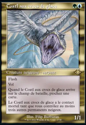 Coatl aux crocs de glace