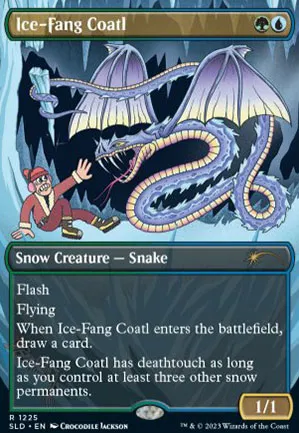 Coatl aux crocs de glace