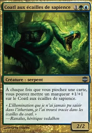 Coatl aux écailles de sapience