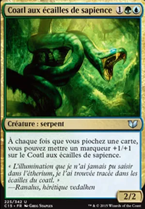 Coatl aux écailles de sapience
