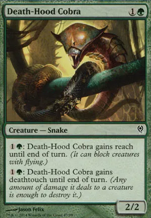 Cobra à camail de mort