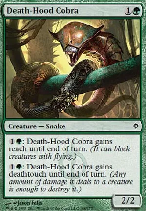 Cobra à camail de mort