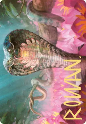Cobra de lotus - Illustration