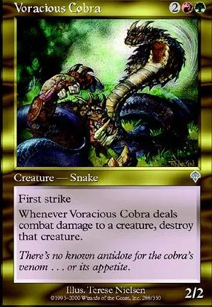Cobra vorace