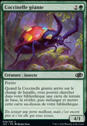 Coccinelle géante