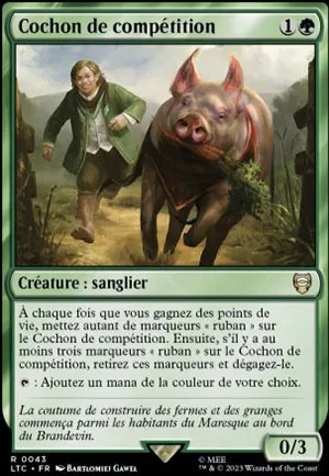 Cochon de compétition