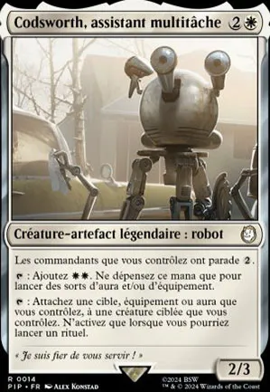 Codsworth, assistant multitâche