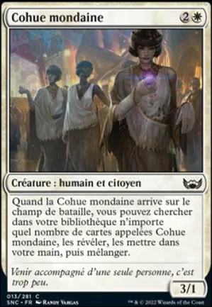 Cohue mondaine