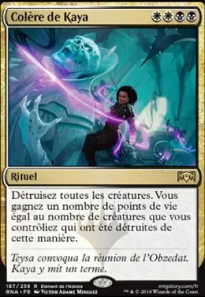 Colère de Kaya