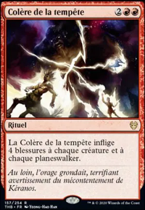 Colère de la tempête