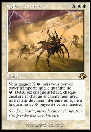 Colère des cieux