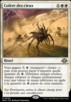 Colère des cieux