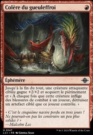 Colère du gueuleffroi