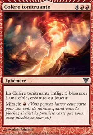 Colère tonitruante