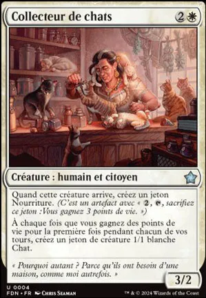 Collecteur de chats