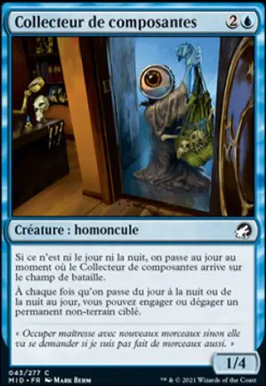Collecteur de composantes