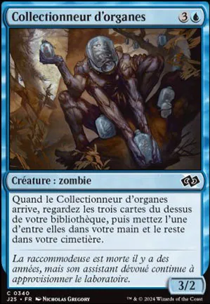 Collectionneur d'organes