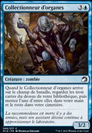 Collectionneur d'organes