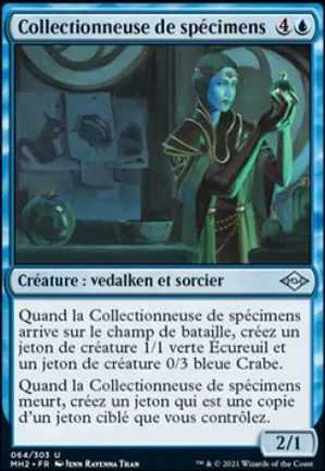 Collectionneuse de spécimens