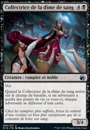 Collectrice de la dîme de sang