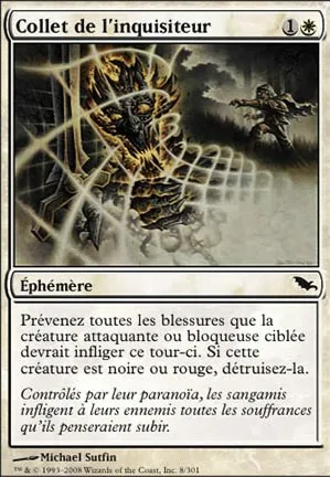Collet de l'inquisiteur