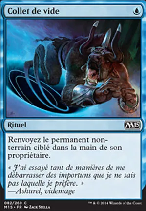 Collet de vide