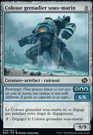 Colosse grenadier sous-marin