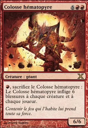 Colosse hématopyre
