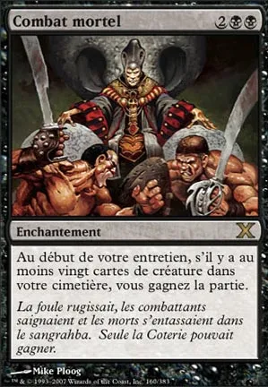 Combat mortel