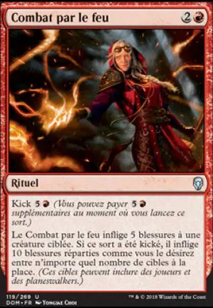 Combat par le feu