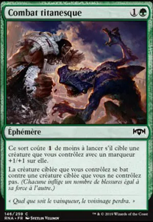 Combat titanesque