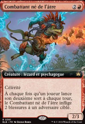 Combattant né de l'âtre
