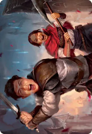 Combattants de l'aube - Illustration